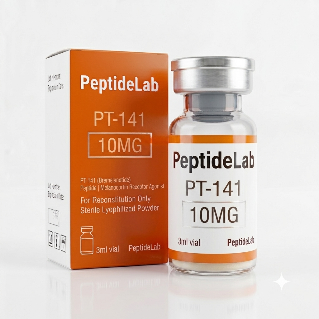 PT-141 (Bremelanotide) Research Grade | Peptide per Uso Esclusivo di Ricerca | Alta Purezza – Research Use Only