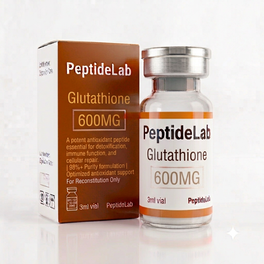 Glutathione 600mg Research Grade | L-Glutathione Ridotto per Uso Esclusivo di Ricerca | Alta Purezza – Research Use Only