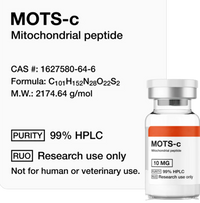 MOTS-c 10mg Research Grade | Peptide Mitocondriale per Uso Esclusivo di Ricerca | Alta Purezza – Research Use Only