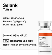 Selank 10mg Research Grade | Peptide per Uso Esclusivo di Ricerca | Alta Purezza – Research Use Only